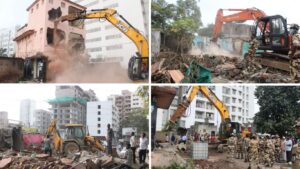 Pune: 38,750 Sq Ft Encroachments Including 43 Huts Blocking 18-Meter Wide Road In Wakad-Tathawade Demolished