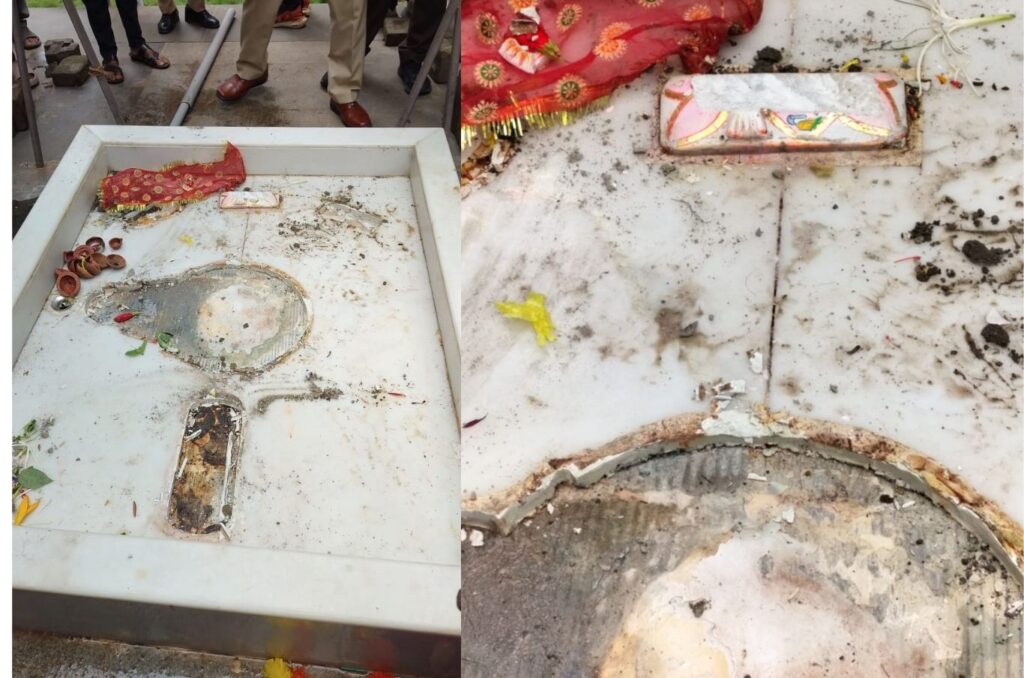 Pune: Keshav Nagar Housing Society Temple Vandalised; Shivling Found In Garbage Heap Â