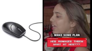 Watch: Woman Alleges Manager Threw Mouse at Her, Sparks Debate on Workplace Toxicity