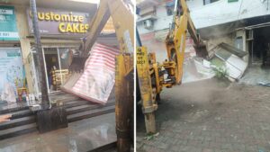 Pune Municipal Corporation Removes 19,700 Sq. Ft. Of Illegal Structures in Undri 