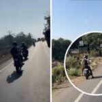 Watch Video Exposing Scam on Mumbai-Pune Highway: Bikers Trick Drivers into Fake Puncture Repairs