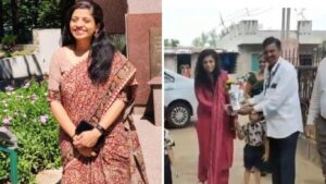 Nandurbar Collector Dr Mittali Sethi Sets Example By Enrolling Twins In ZP Anganwadi