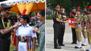 Pune: Diamond Jubilee Passing Out Parade At NCC Officers Training Academy, Gwalior Reviewed Southern Army Commander
