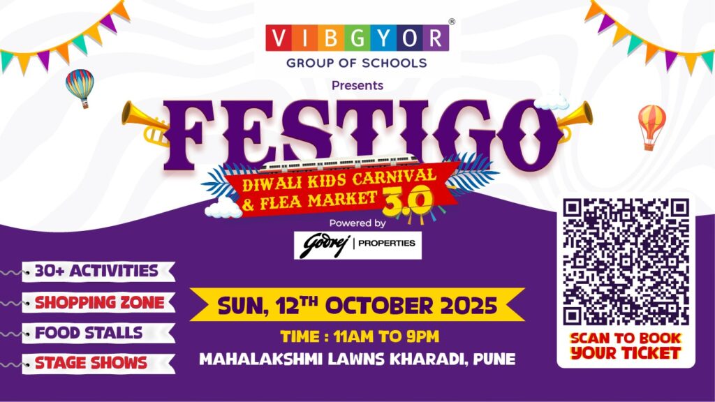Pune Parents, Get Ready For FESTIGO — Biggest And Happiest Kids Diwali Carnival At Kharadi