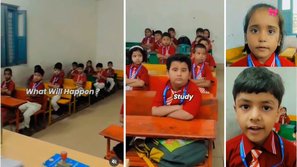 Children’s Funny Replies to Teacher’s Question Go Viral: “If We Don’t Study, Mom Will Slap Us!”