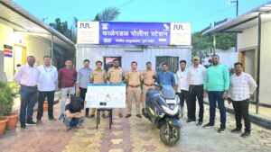 Pune: Kalepadal Police Crack Burglary Case, Arrest Accused and Recover Stolen Property Worth ₹9.22 Lakh