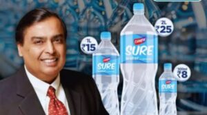 Reliance Challenges Bottled Water Giants with Campa Sure at ₹15, Igniting New Price War in ₹20,000 Crore Industry