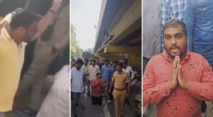 Watch: Pune Police Teach School Bus Driver a Lesson After Road Rage Assault on Pickup Van