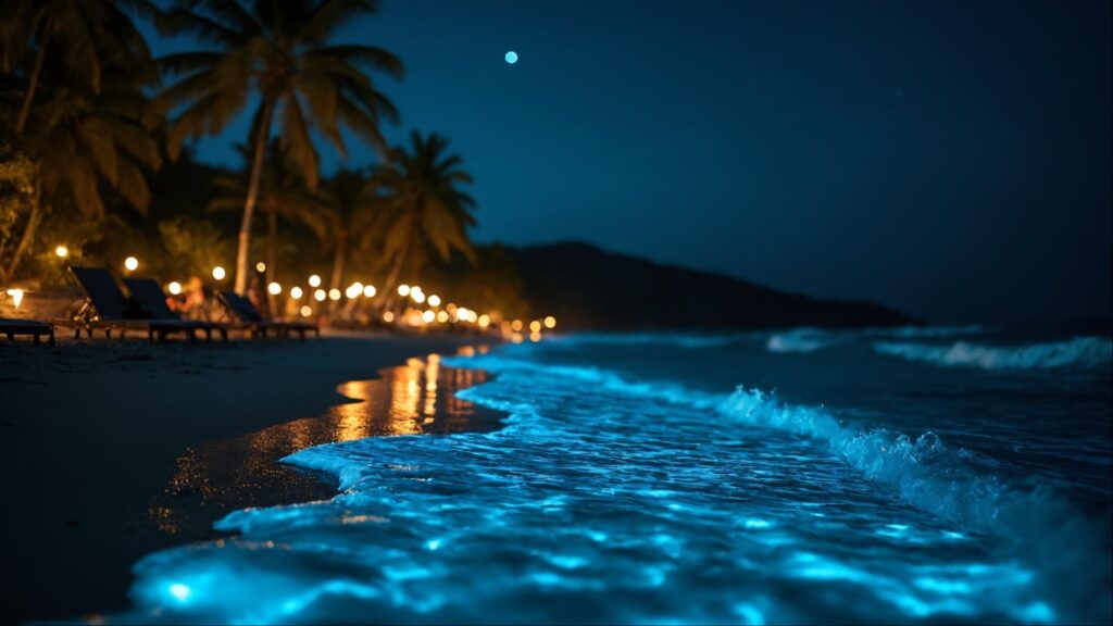 The only beach in Maharashtra that glows in the dark at night and 4 others across India that do too