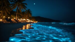 The only beach in Maharashtra that glows in the dark at night and 4 others across India that do too