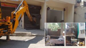 Pune: PMC Demolishes Two Unauthorized Buildings In Kondhwa