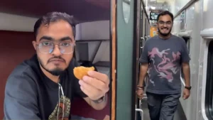 Luxury on a Budget: Vlogger's ₹5,500 Rajdhani Express Journey With Shower, Cabin & Meals | Video