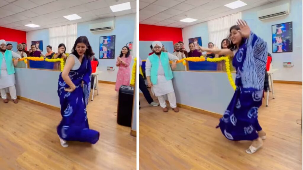 Viral Moment: Woman steals spotlight with impromptu Diwali dance at office; video crosses 12 million views