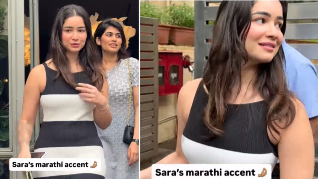 Watch Sara Tendulkar’s Marathi Moment Goes Viral; Netizens Adore Her Charm