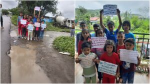 Pune Kids Unite for Safer Roads: 9-Year-Old Pranav Harsha Leads Pothole-Free City Initiative