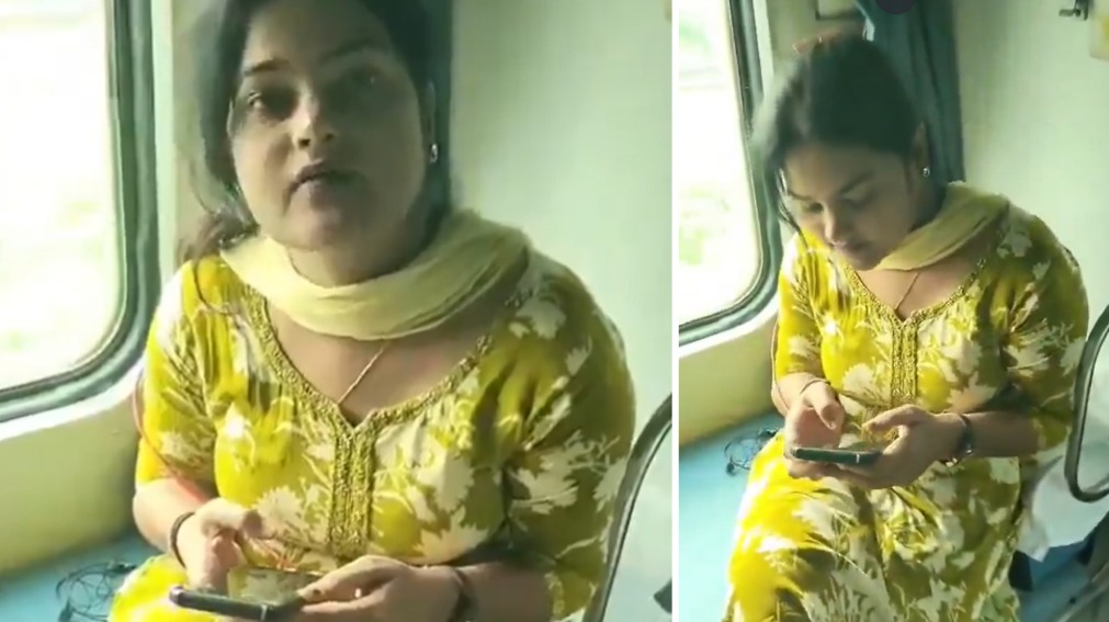Viral Video: Woman’s Arrogant Reply to TTE Over No-Ticket Travel Sparks Outrage Online