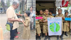 Pune: Dr. Erin N. Nagarvala Boarding School Students Lead Awareness Drive To Save Rivers In Kalyani Nagar