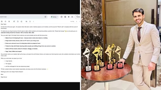 9-day Diwali Holiday: Delhi-Based Company Grants 9-Day Break, CEO’s Humorous Email Wins Hearts