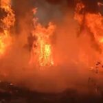Pune: Swift Response By PCMC Fire Brigade Contained Major Blaze In Nehru Nagar Scrap Yard