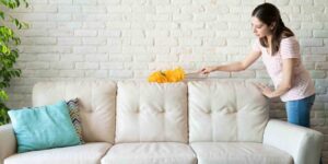Diwali Cleaning Made Easy: Try This Simple Homemade Method to Clean a Dusty Sofa