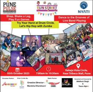 Pune: Just Three Days Left for Fun Street 2025 – NIBM Annexe Set to Host Double the Entertainment