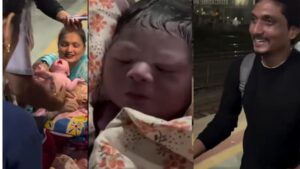 Viral Video: Real life 'Rancho' helps Woman deliver Baby on Station Platform via Video Call