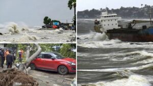 Cyclone Montha Wreaks Havoc in Andhra Pradesh, Telangana; 2.14 Lakh Acres of Crops Destroyed, 18 Lakh People Affected