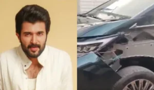 All is Well: Vijay Deverakonda Escapes Road Accident on Hyderabad-Bengaluru Highway