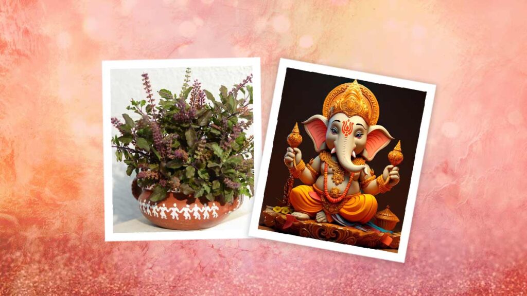Dual Curse: Why Tulsi Is Not Used in Ganesha Worship — The Legend Behind the Belief