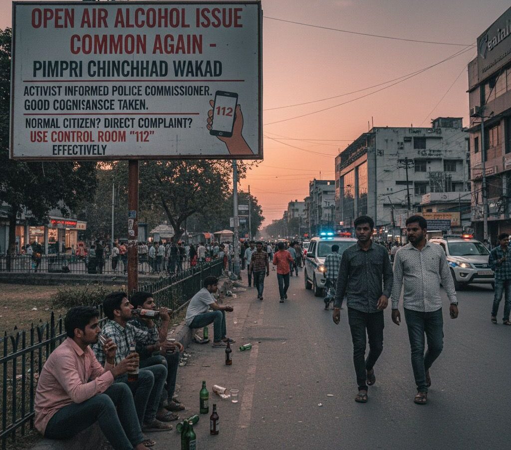 Pune: Citizens Urged To Dial 112 As Open-Air Drinking Resurfaces In Wakad