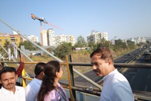 Pune: Supriya Sule Inspects Navale Bridge Accident Zone, Calls For Immediate Safety Audit