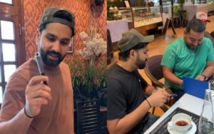 Rohit Sharma's Electric Pen Prank on Mumbai Teammates Goes Viral, Dhawal Kulkarni Gets the Shock