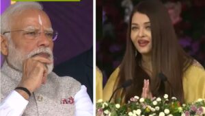 Aishwarya Rai’s Statement on ‘One Caste, One Religion, One God’ Surprises PM Modi at Sathya Sai Baba Centenary Event