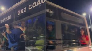 School Kids Serenade Sanju Rathod Amid Traffic; Video Goes Viral
