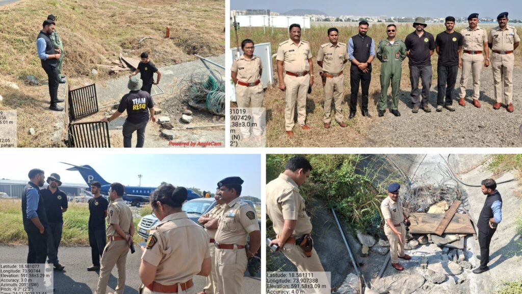 Leopard Search Near Pune Airport Intensifies; Joint Team Inspects Site and Reviews Cameras