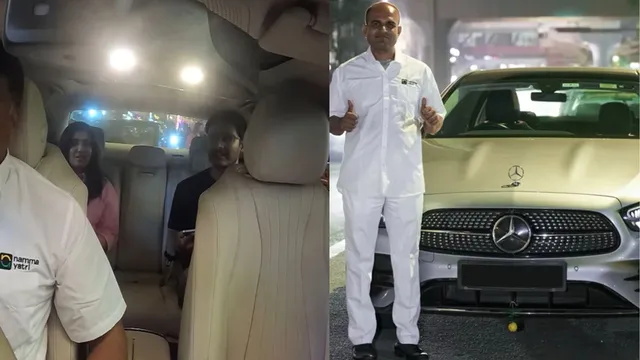 "... expected a Wagon R, got a Benz.": Watch Namma Yatri Surprises Bengaluru Riders with Mercedes-Benz Instead of Wagon R, Video Goes Viral