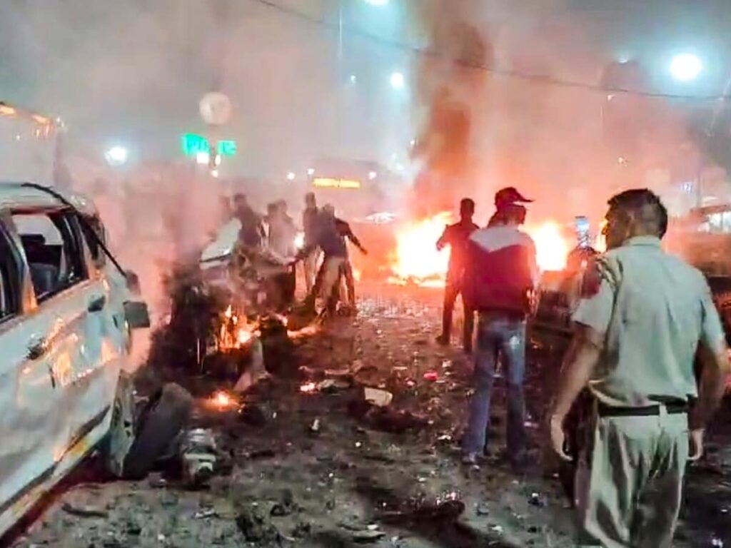 Blast Near Red Fort Kills 8; Delhi, Mumbai And Uttar Pradesh On High Alert