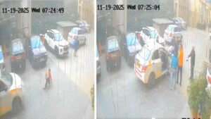 Schoolboy Narrowly Escapes After Cab Runs Over Him; CCTV Video Sparks Safety Concerns