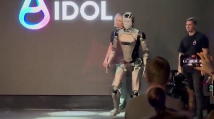 Watch: Russia’s First AI Humanoid Robot Trips On Stage, Video Goes Viral