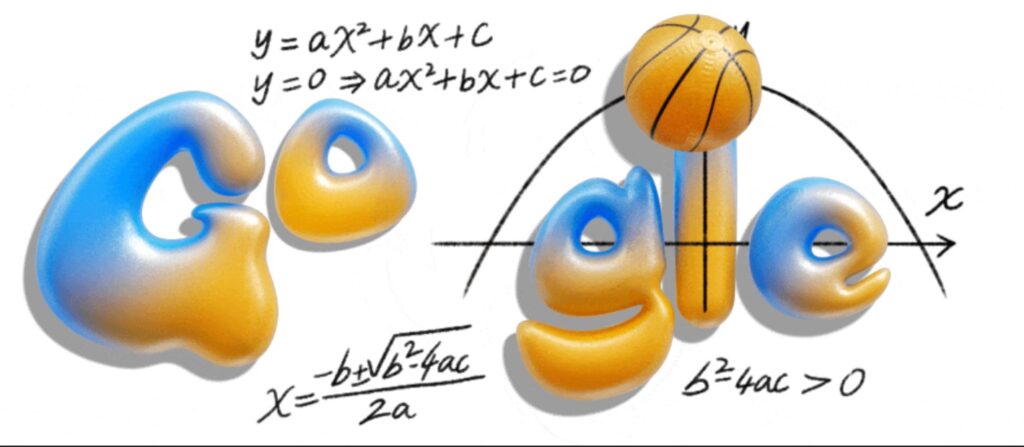Today's Google Doodle shows How the World’s most-searched Math Formula Works using Playful Animated Tribute