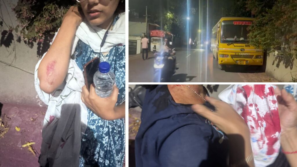 Pune News: Residents Raise Alarm Over Illegal Parking And Encroachments In Ekbote Colony On Shankarshet Road After Two Women Injured in Accident