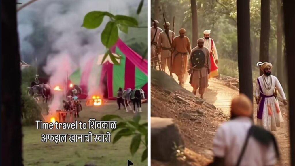Watch AI brings history to life: Viral Video Recreates Shivaji Maharaj's Legendary Pratapgad Encounter, Millions Can't Stop Watching
