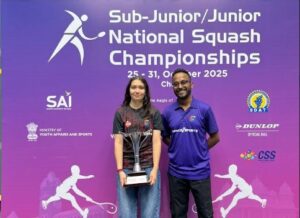Pune: 15 Year Old Anika Dubey Wins Junior National U-19 Squash Championship In Chennai