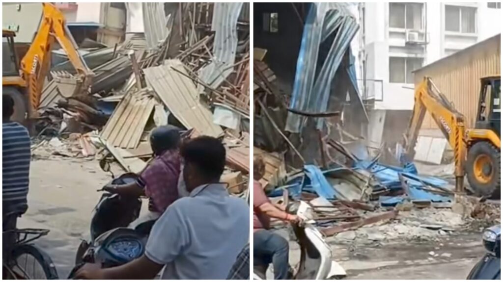 Pune: PMC Cracks Down on 17,500 Sq Ft of Illegal Constructions in Kharadi
