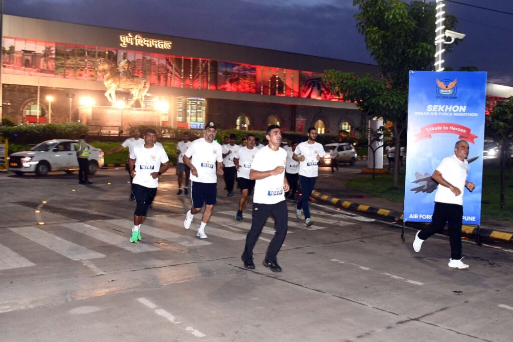 Pune Air Force Station Organises Inaugural Sekhon Marathon to Pay Tribute to Param Vir Chakra Awardee Nirmal Jit Singh Sekhon