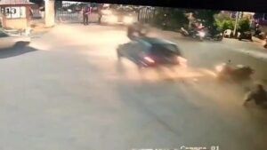 Drunk NEHU Security Guard Rams Car Into Two Students; Both Critically Injured, FIR Filed