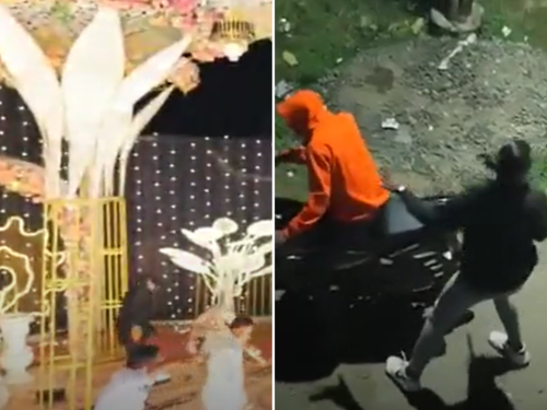 Groom Stabbed at Amravati Wedding, Drone Camera Tracks Attacker for 2 Km in Dramatic Footage