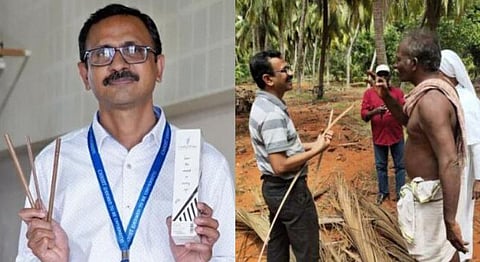 Watch: Bengaluru Professor Turns Fallen Coconut Leaves Into A Global Eco-Friendly Straw Brand