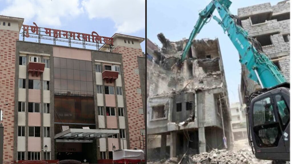 Pune: PMC Introduces New Safety Guidelines for Building Demolition to Curb Dust, Noise, and Traffic Issues