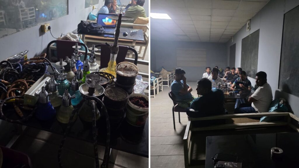 Pune Police Bust Illegal Hookah Bar in Baner, Seize Tobacco Worth ₹48,650